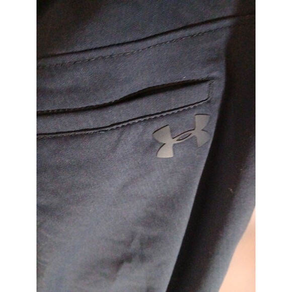 NWT's Men's 32/34 Under Armour Showdown Performance Golf Pants Lot of 2 Navy/Tan - Picture 12 of 13